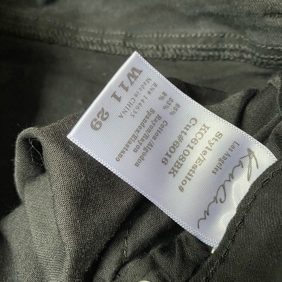 Black Kancan Distressed Jeans - Picture 4 of 4